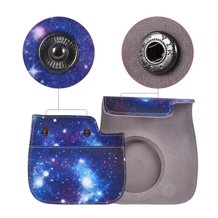 Universe Pattern Full Body Camera PU Leather Case Bag with Strap for FUJIFILM instax mini 9 / mini 8+ / mini 8 - Camera Accessories by buy2fix | Online Shopping UK | buy2fix