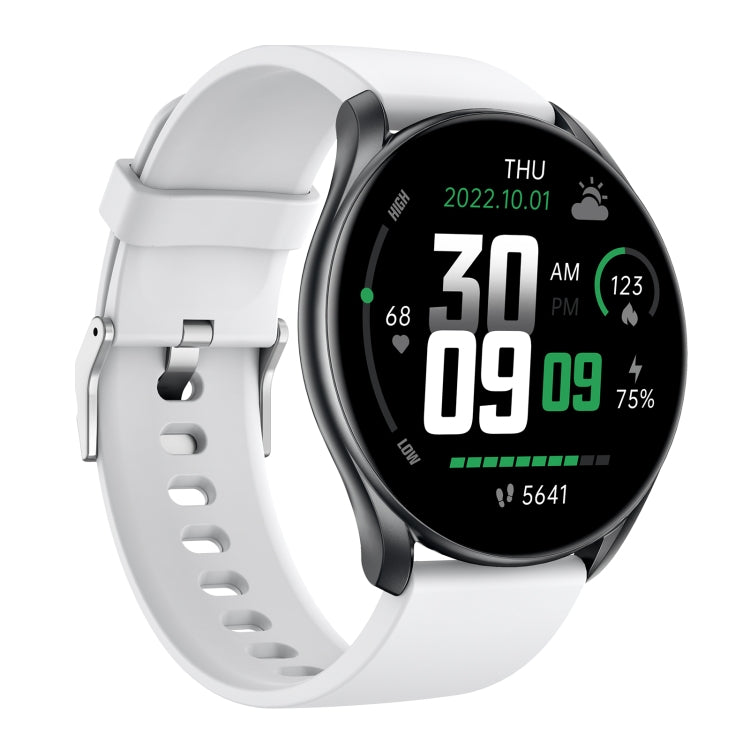 GTR1 1.28 inch Color Screen Smart Watch,Support Heart Rate Monitoring/Blood Pressure Monitoring(White) - Smart Wear by buy2fix | Online Shopping UK | buy2fix