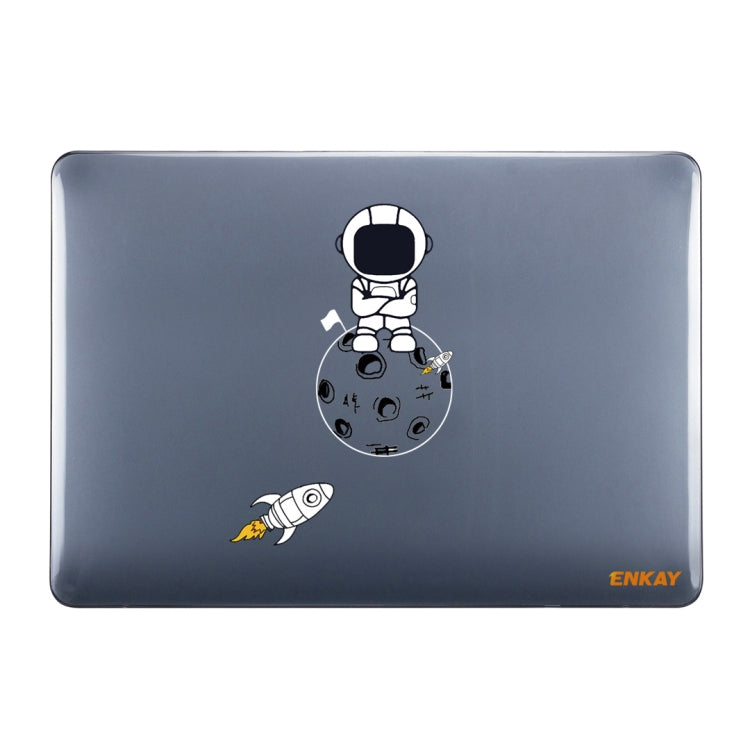 For MacBook Air 13.3 2020 A2179/A2337 ENKAY Hat-Prince 3 in 1 Spaceman Pattern Laotop Protective Crystal Case with TPU Keyboard Film / Anti-dust Plugs, Version:EU(Spaceman No.4) - MacBook Air Cases by ENKAY | Online Shopping UK | buy2fix