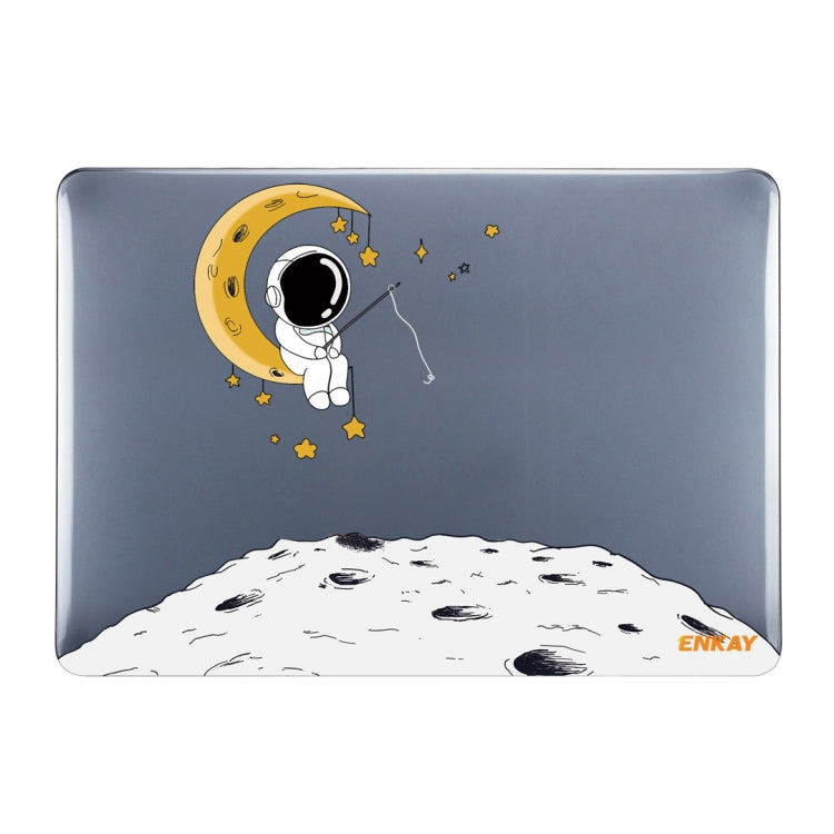 For MacBook Pro 13.3 A2251/A2289/A2338 ENKAY Hat-Prince 3 in 1 Spaceman Pattern Laotop Protective Crystal Case with TPU Keyboard Film / Anti-dust Plugs, Version:US(Spaceman No.3) - MacBook Pro Cases by ENKAY | Online Shopping UK | buy2fix