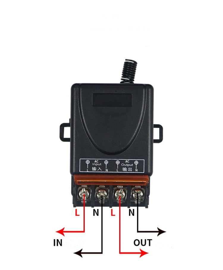 AC 220V 30A Channel High Power Low Consumption Universal Industrial Lifter Control Wireless Remote Controller Switch - Consumer Electronics by buy2fix | Online Shopping UK | buy2fix