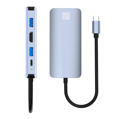 JUNSUNMAY 7 in 1 Multifunctional USB-C Hub Docking Station Adapter - - Computer & Networking by JUNSUNMAY | Online Shopping UK | buy2fix