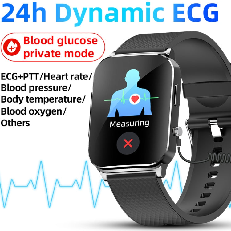 EP03 1.83 inch Color Screen Smart Watch,Support Heart Rate Monitoring / Blood Pressure Monitoring(Black) - Smart Wear by buy2fix | Online Shopping UK | buy2fix