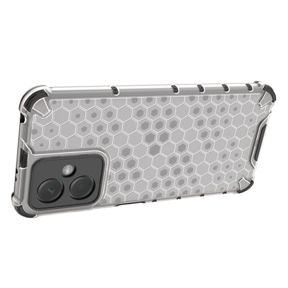 For Xiaomi Redmi Note 12 4G Shockproof Honeycomb Phone Case(Black) - Xiaomi Cases by buy2fix | Online Shopping UK | buy2fix