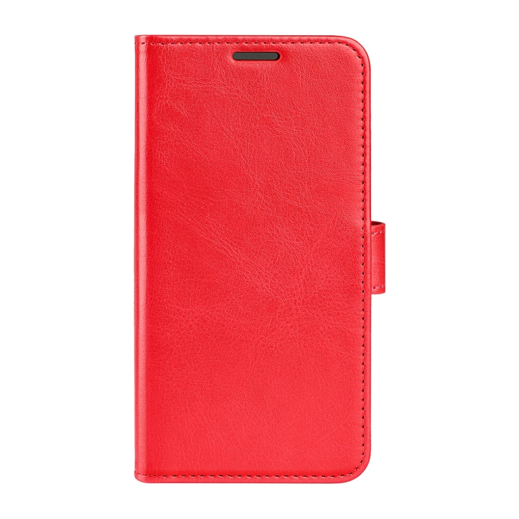 For Motorola Moto E13 R64 Texture Horizontal Flip Leather Phone Case(Red) - Motorola Cases by buy2fix | Online Shopping UK | buy2fix