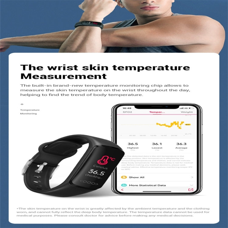 TK30 0.96 inch Color Screen Smart Watch,Support Heart Rate / Blood Pressure / Blood Oxygen / Blood Glucose Monitoring(Purple) - Smart Wristbands by buy2fix | Online Shopping UK | buy2fix