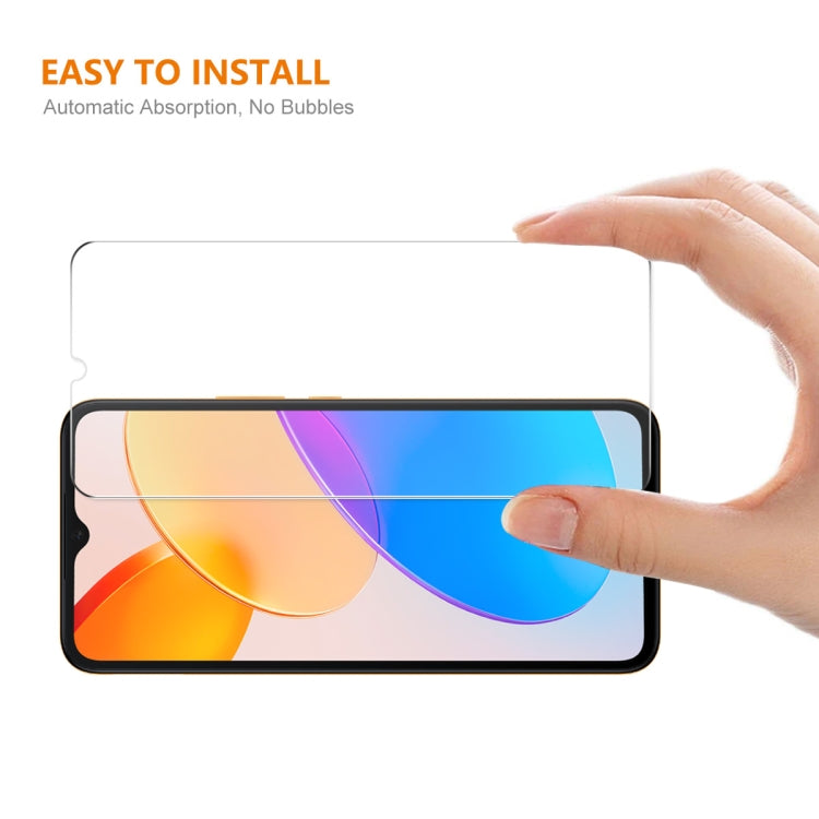 For Honor 70 Lite / X5 / X6 5pcs ENKAY 0.26mm 9H 2.5D High Aluminum-silicon Tempered Glass Film - Huawei Tempered Glass by ENKAY | Online Shopping UK | buy2fix