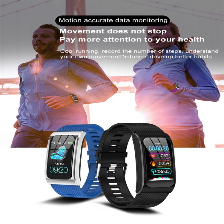 AK12 1.14 inch IPS Color Screen Smart Watch IP68 Waterproof,Metal Watchband,Support Call Reminder /Heart Rate Monitoring/Blood Pressure Monitoring/Sleep Monitoring/Predict Menstrual Cycle Intelligently(Silver) - Smart Wear by buy2fix | Online Shopping UK | buy2fix