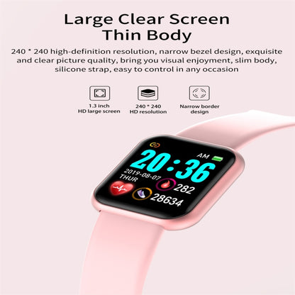 B57S 1.3inch IPS Color Screen Smart Watch IP67 Waterproof,Support Call Reminder /Heart Rate Monitoring/Blood Pressure Monitoring/Sleep Monitoring(Pink) - Smart Wear by buy2fix | Online Shopping UK | buy2fix