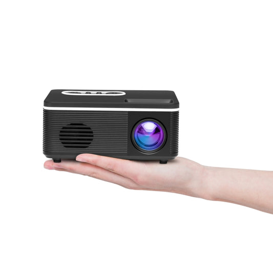 S361 80 lumens 320 x 240 Pixel Portable Mini Projector, Support 1080P, UK Plug(Black) - Consumer Electronics by buy2fix | Online Shopping UK | buy2fix