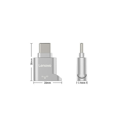 Lenovo D201 USB-C / Type-C To TF Card Reader - Computer & Networking by Lenovo | Online Shopping UK | buy2fix