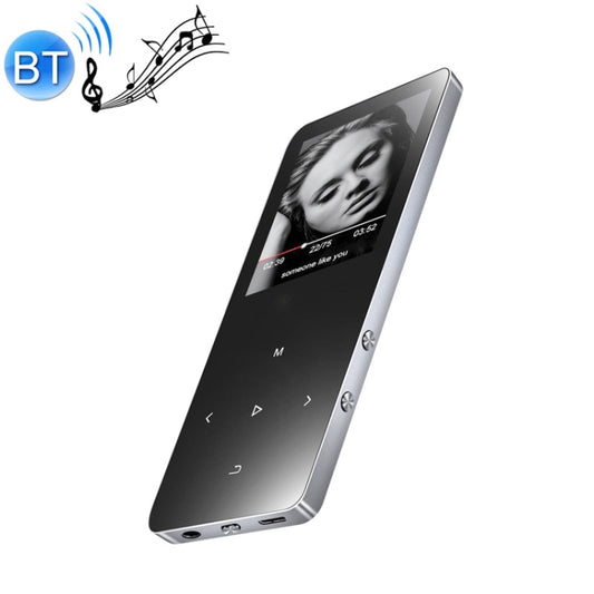 X2 16GB 1.8 inch Touch Screen Metal Bluetooth MP3 MP4 Hifi Sound Music Player (Silver) - Consumer Electronics by buy2fix | Online Shopping UK | buy2fix