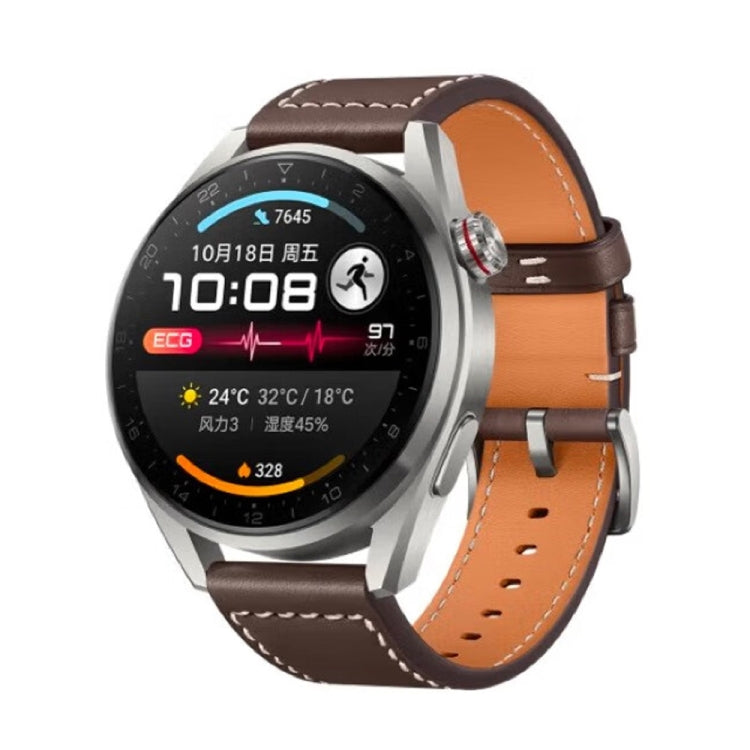 Original HUAWEI WATCH 3 Pro New Smart Sports Watch, Color:Fashion Brown - Wearable Devices by Huawei | Online Shopping UK | buy2fix