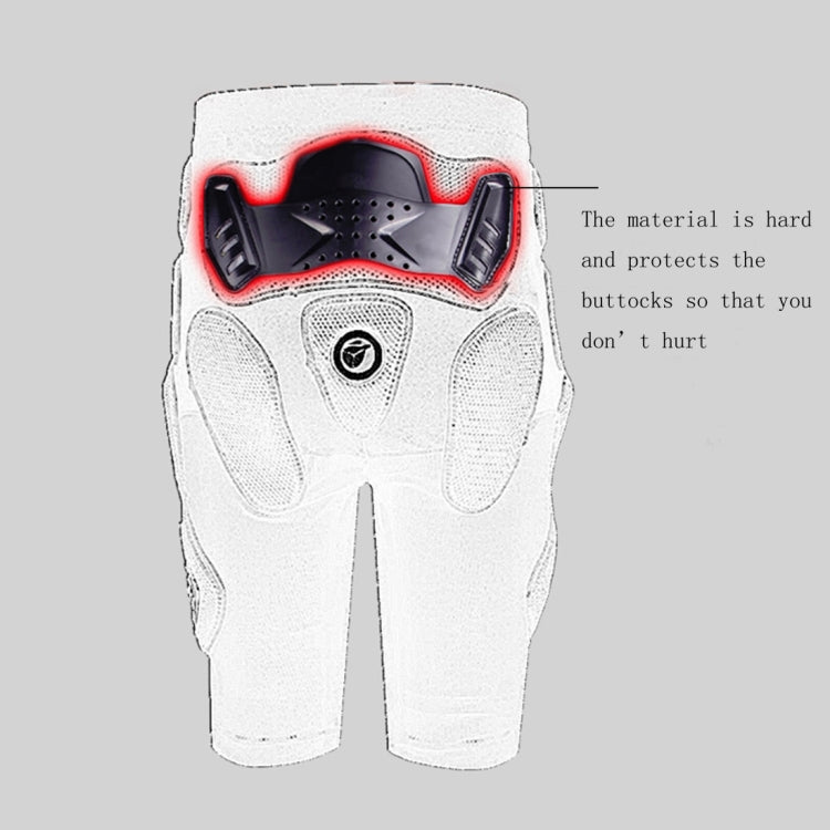 HEROBIKER MP1001B Motorcycleoff-road Armor Pants Cycling Short Style Drop-proof Protective Pants, Size:M - Protective Gear by HEROBIKER | Online Shopping UK | buy2fix