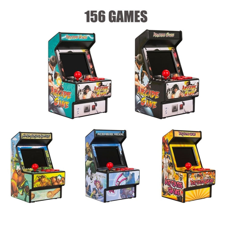 Retro Mini Arcade Handheld Game Console 16-bit Built-in 156 Games (Arcade 4 #) - Pocket Console by buy2fix | Online Shopping UK | buy2fix