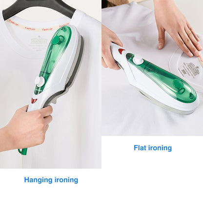 Handheld Garment Steamer Brush Portable Clothes Steam Iron, UK Plug 220V(Blue) - Home & Garden by buy2fix | Online Shopping UK | buy2fix