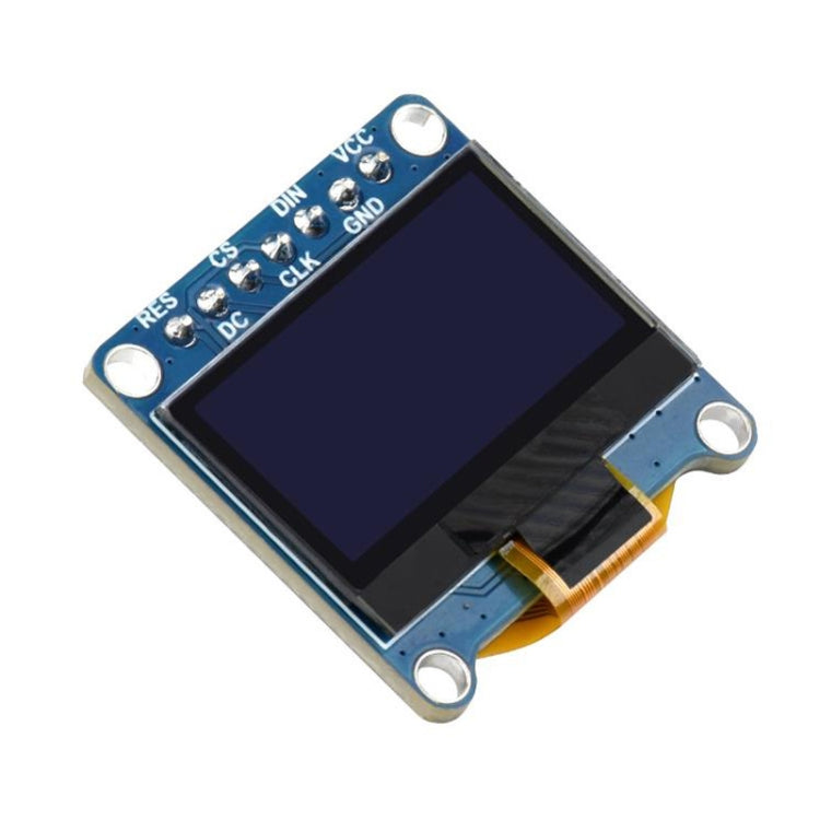 Waveshare 0.96 inch OLED Display Module, 128×64 Resolution, SPI / I2C Communication(C Yellow Blue) - Consumer Electronics by Waveshare | Online Shopping UK | buy2fix