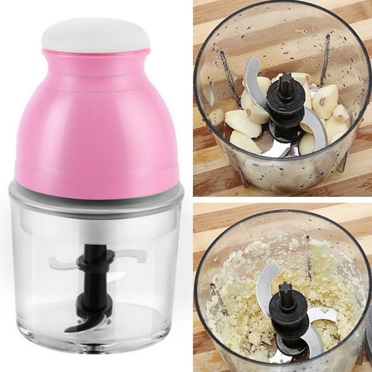 Portable Mixing Cup Electric Soy Milk Juicer Multi-function Cooking Machine Home Meat Grinder(Pink) - Home & Garden by buy2fix | Online Shopping UK | buy2fix