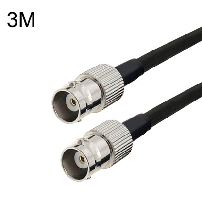 BNC Female To BNC Female RG58 Coaxial Adapter Cable, Cable Length:3m - Connectors by buy2fix | Online Shopping UK | buy2fix