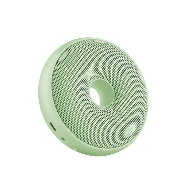 Portable Donut Electric Air Purifier Home Car Anion Ozone Deodorizer(Green) - Home & Garden by carzor | Online Shopping UK | buy2fix