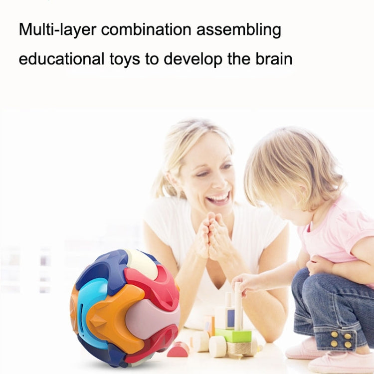 2PCS Children Puzzle Early Education Toys Ball Assembled Piggy Bank, Size:Medium (Diamond) - Puzzle Toys by buy2fix | Online Shopping UK | buy2fix
