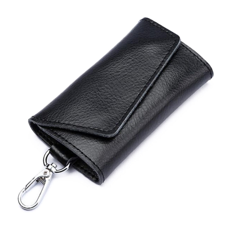 Multifunctional Litchi Texture Leather Keychain Bag Car Key Bag(Brown) - Car Key Cases by buy2fix | Online Shopping UK | buy2fix