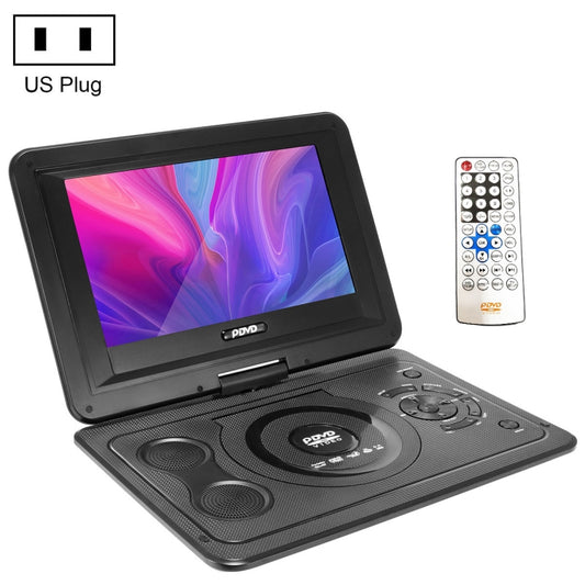 10.1 Inch HD Screen Portable DVD EVD Player TV / FM / USB / Game Function(US Plug) - Consumer Electronics by buy2fix | Online Shopping UK | buy2fix