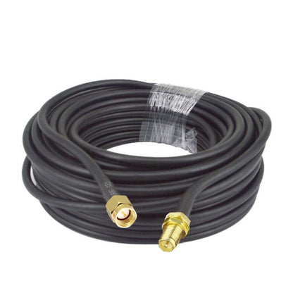 SMA Male To RP-SMA Female RG58 Coaxial Adapter Cable, Cable Length:1.5m - Connectors by buy2fix | Online Shopping UK | buy2fix