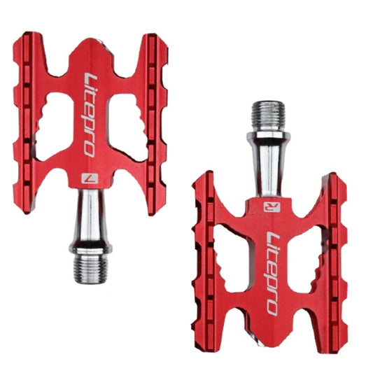 Litepro Ultralight Folding Bike Pedal K3 Bicycle Pedal, Color:Red - Pedals by Litepro | Online Shopping UK | buy2fix