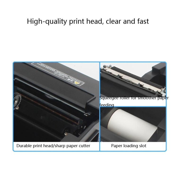 Xprinter XP-A160M Thermal Printer Catering Bill POS Cash Register Printer, Style:EU Plug(USB) - Consumer Electronics by Xprinter | Online Shopping UK | buy2fix