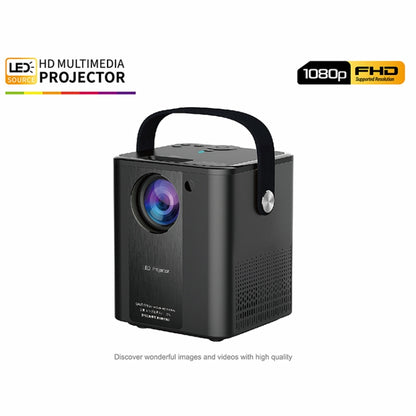 C500 Portable Mini LED Home HD Projector, Style:Same Screen Version(White) - Consumer Electronics by buy2fix | Online Shopping UK | buy2fix