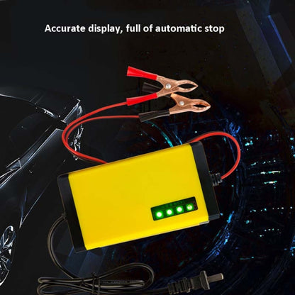 12V Motorcycle Battery Charger Smart Repair Full Automatic Stop Charger,CN Plug - Battery Charger by buy2fix | Online Shopping UK | buy2fix