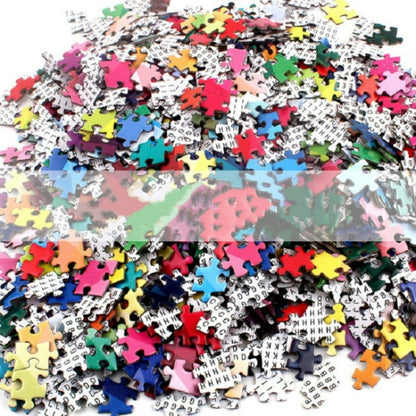 Round Shape Irregular Plane Puzzle Jigsaw Toy 1000 Pieces(California Christmas) - Puzzle Toys by buy2fix | Online Shopping UK | buy2fix