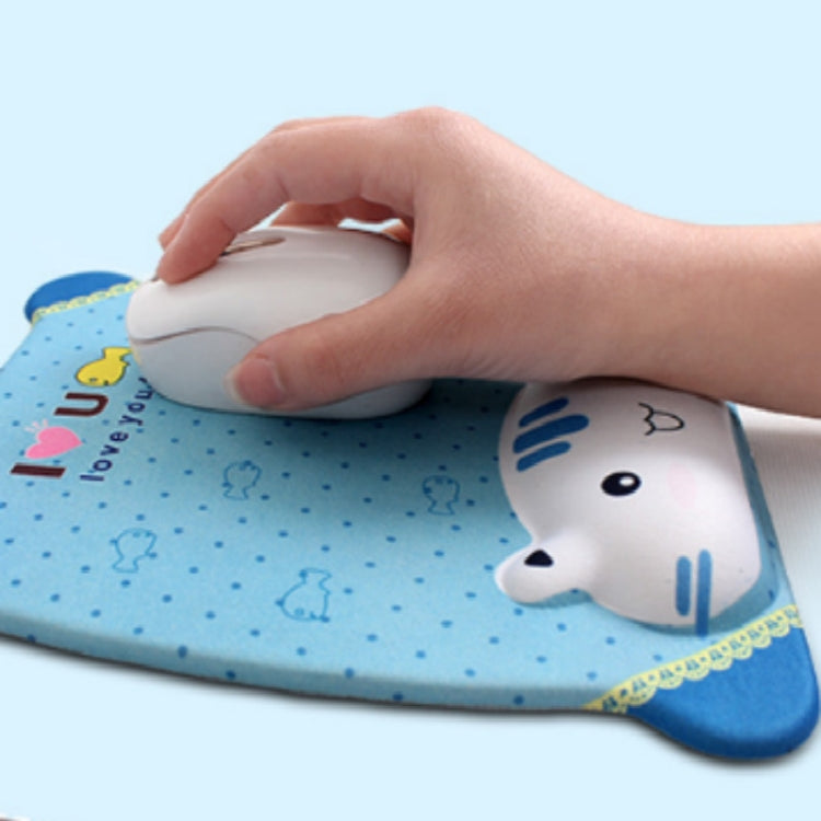 Cartoon Silicone Wristband Mouse Pad(Dog) - Mouse Pads by buy2fix | Online Shopping UK | buy2fix