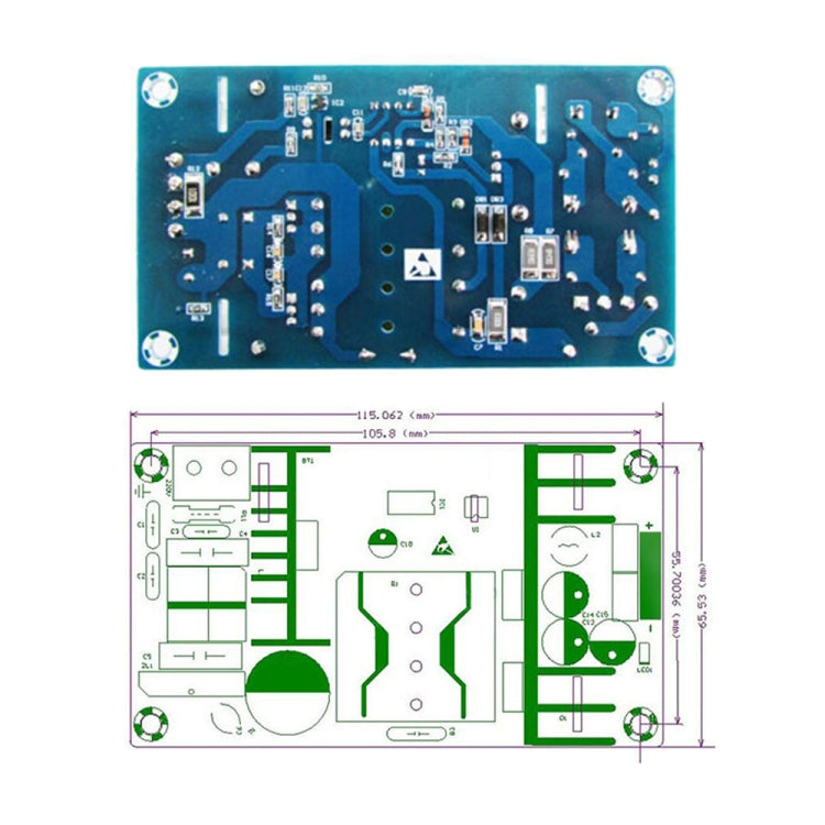 AC-DC Power Supply Module AC 100-240V to DC 24V max 9A 150w AC DC Switching Power Supply Board 24V adapter, Plug Type:Universal - Consumer Electronics by buy2fix | Online Shopping UK | buy2fix