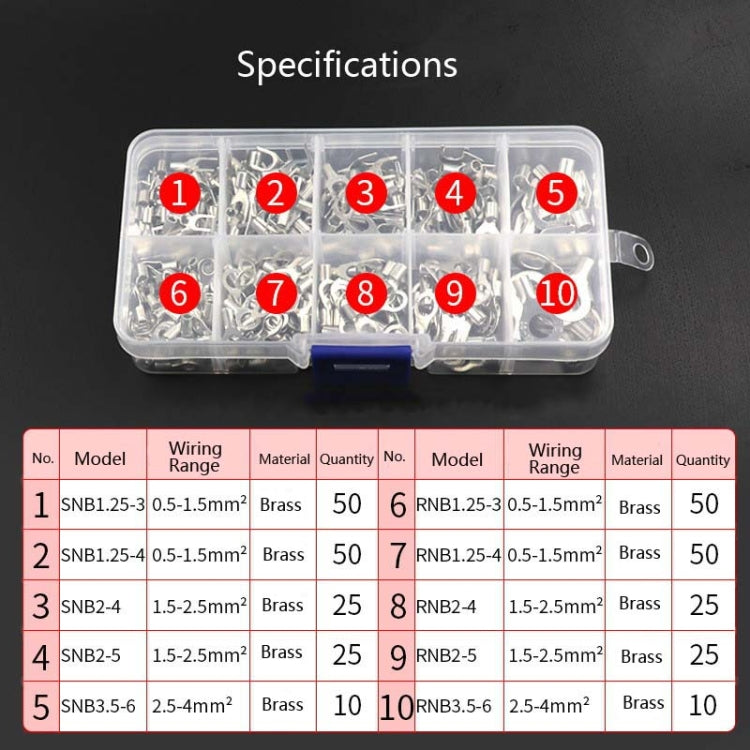 320 PCS / Box Car Ot/Ut Terminal Bare Fork Wiring - In Car by buy2fix | Online Shopping UK | buy2fix