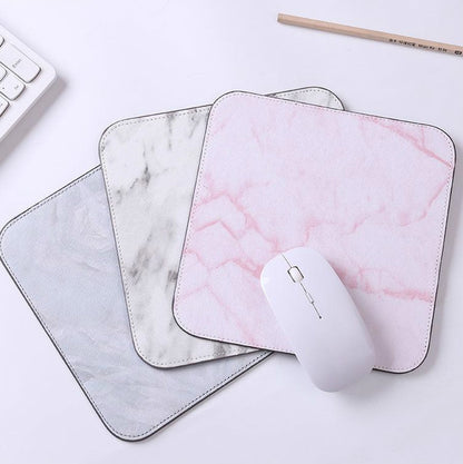 Office Desk Mat Marble Pattern Desk Organizer School Supplies Mouse Desk Tools(Beige) - Computer & Networking by buy2fix | Online Shopping UK | buy2fix