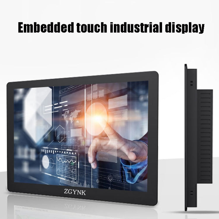 ZGYNK KQ101 HD Embedded Display Industrial Screen, Size: 10 inch, Style:Capacitive - LCD Monitors by ZGYNK | Online Shopping UK | buy2fix