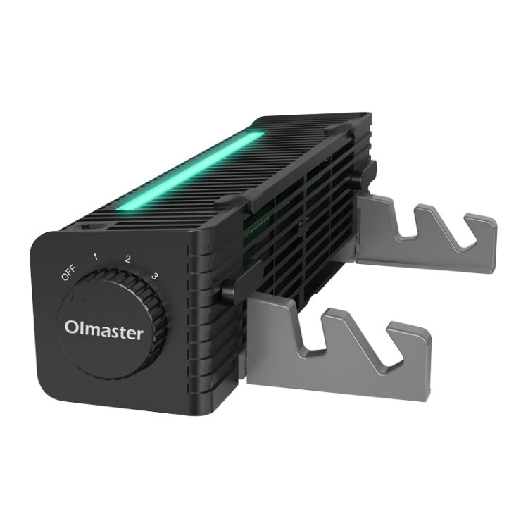 Olmaster Notebook High Air Volume Radiator USB Fan Bracket, Style:Square RGB CF-1692RGB - Computer & Networking by Olmaster | Online Shopping UK | buy2fix
