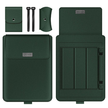 A2 4 in 1 Computer Bracket Liner Bag Storage Bag, Size:13/14 inch(Green) - 14.1 inch by buy2fix | Online Shopping UK | buy2fix