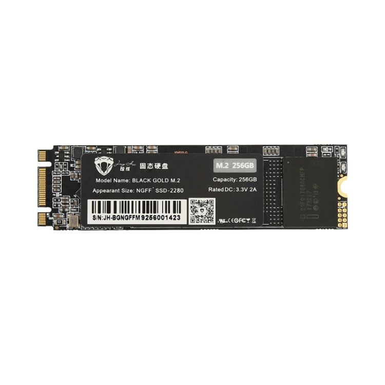 JingHai M.2 NGFF SSD Notebook Desktop Solid State Drive, Capacity:256GB - Solid State Drives by JingHai | Online Shopping UK | buy2fix