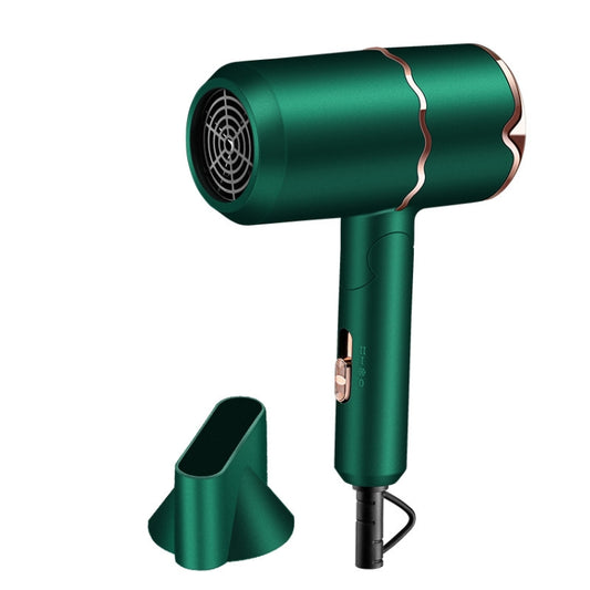 Protheus FL-8128 Household Folding Blue Light Anion Negative Ion Hot And Cold Air Hair Dryer, CN Plug(Green) - Home & Garden by Protheus | Online Shopping UK | buy2fix