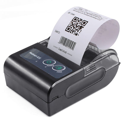 58HB6 Portable Bluetooth Thermal Printer Label Takeaway Receipt Machine, Supports Multi-Language & Symbol/Picture Printing, Model: US Plug (English) - Consumer Electronics by buy2fix | Online Shopping UK | buy2fix