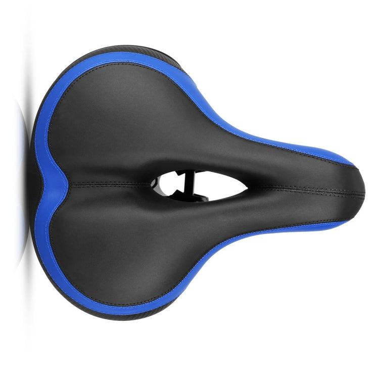 Reflective Seat Bicycle Seat Bicycle Saddle Seat(Black Blue) - Outdoor & Sports by buy2fix | Online Shopping UK | buy2fix