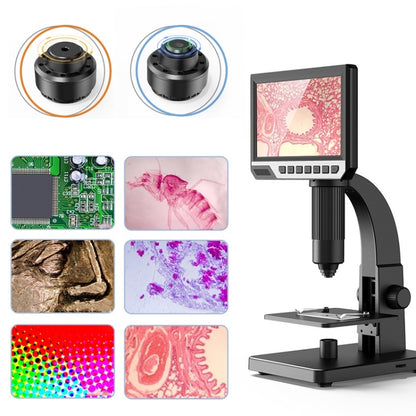 2000X 7 Inch Microbial Cell Observation Microscope Electronic Digital Magnifying Glass - Digital Microscope by buy2fix | Online Shopping UK | buy2fix