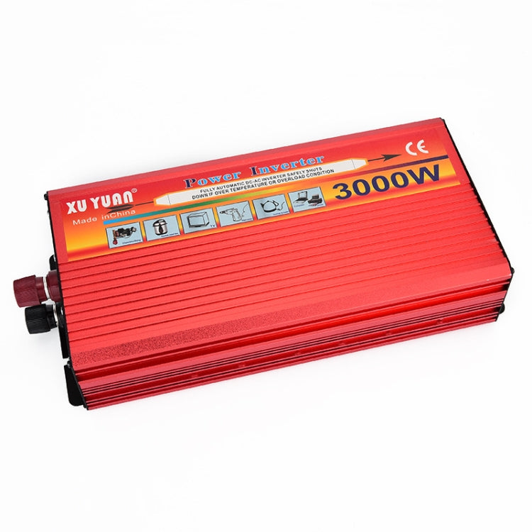 XUYUAN 3000W Inverter LED Display Converter, Specification: 12V to 220V -  by buy2fix | Online Shopping UK | buy2fix