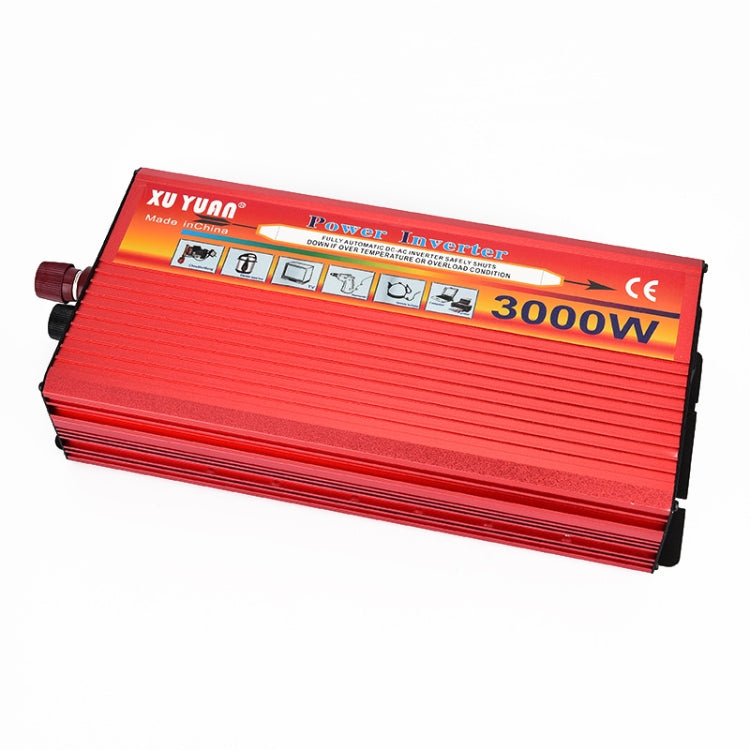 XUYUAN 3000W Inverter LED Display Converter, Specification: 12V to 220V -  by buy2fix | Online Shopping UK | buy2fix