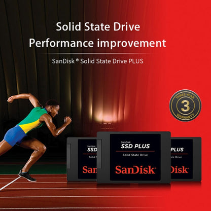 SanDisk SDSSDA 2.5 inch Notebook SATA3 Desktop Computer Solid State Drive, Capacity: 480GB - Computer & Networking by SanDisk | Online Shopping UK | buy2fix