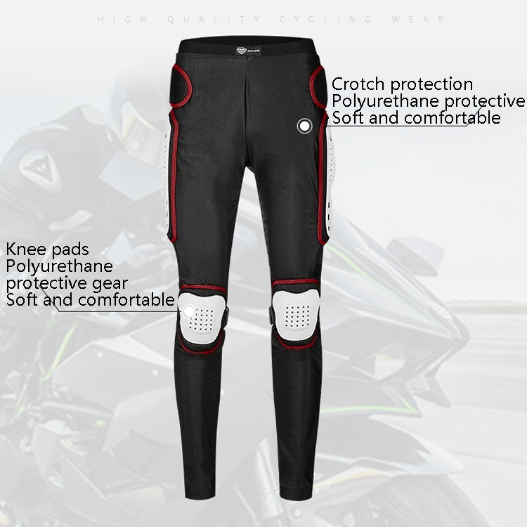 SULAITE Motorcycle Cross-Country Riding Trousers Protective Hip Pants, Specification: XXL(Red) - Protective Gear by SULAITE | Online Shopping UK | buy2fix