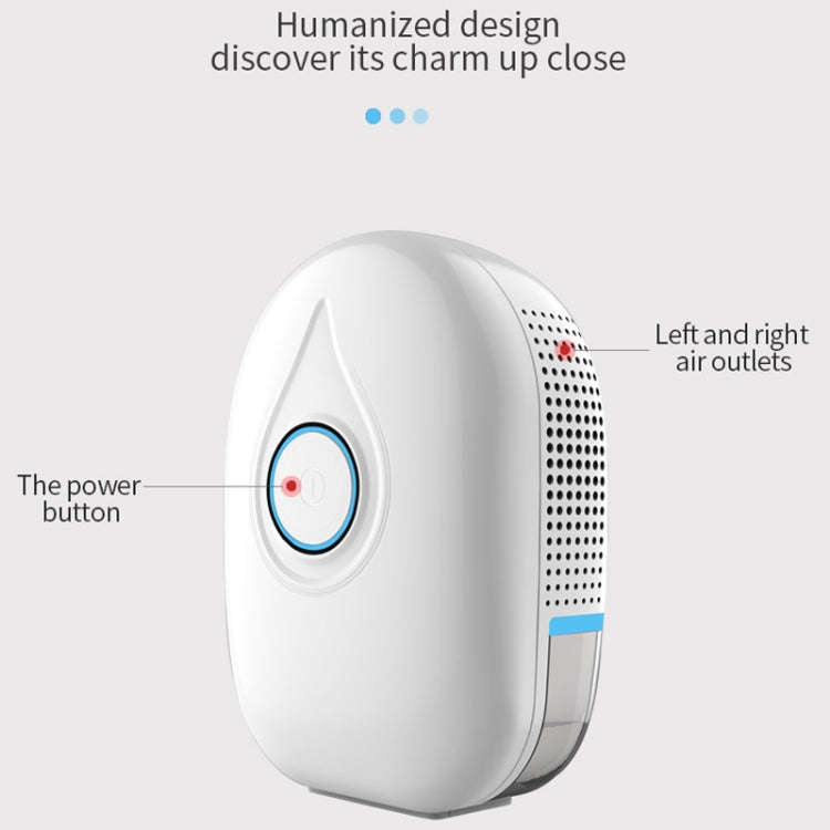 GZ-1901 Semiconductor Mini Dehumidifier Household Small Dehumidifier Bedroom Dehumidifier Moisture Absorber, Product specification: EU Plug(Charm Red) - Home & Garden by buy2fix | Online Shopping UK | buy2fix